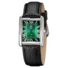 Pierre Lucerne 1888 Swiss Inspired Classic Emerald Burst Mens Tank Watch - Image 2